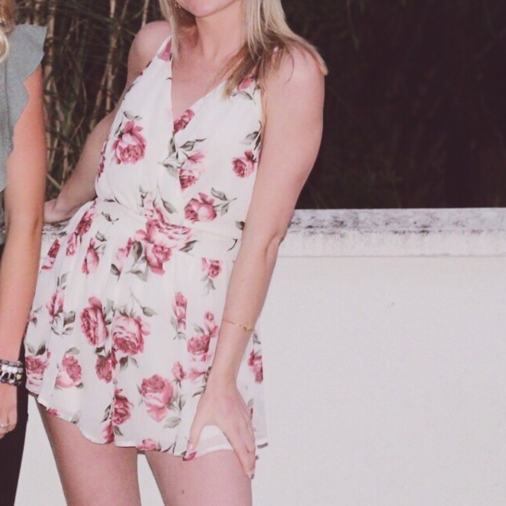 Floral romper